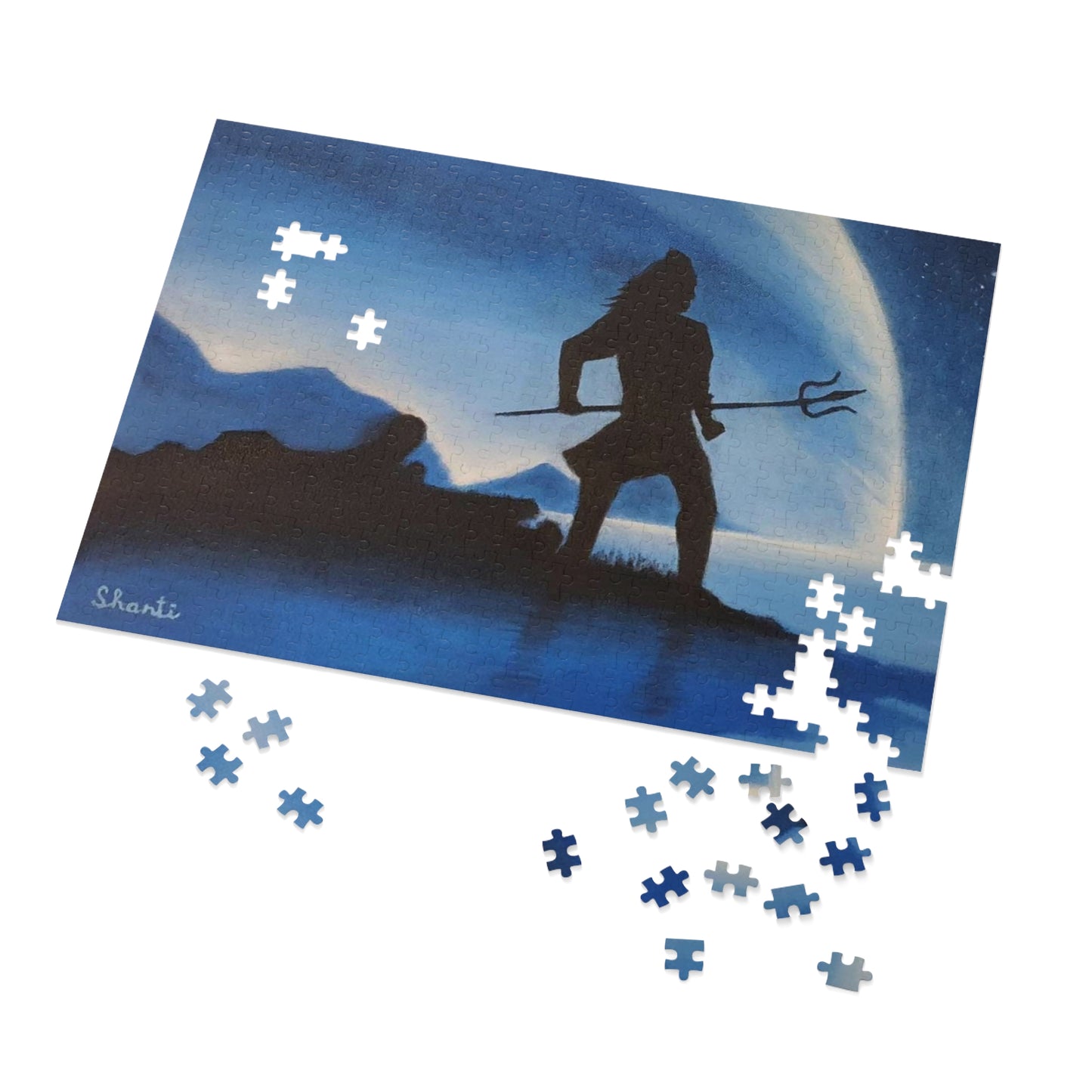 Shiva Jigsaw Puzzle By Shanti