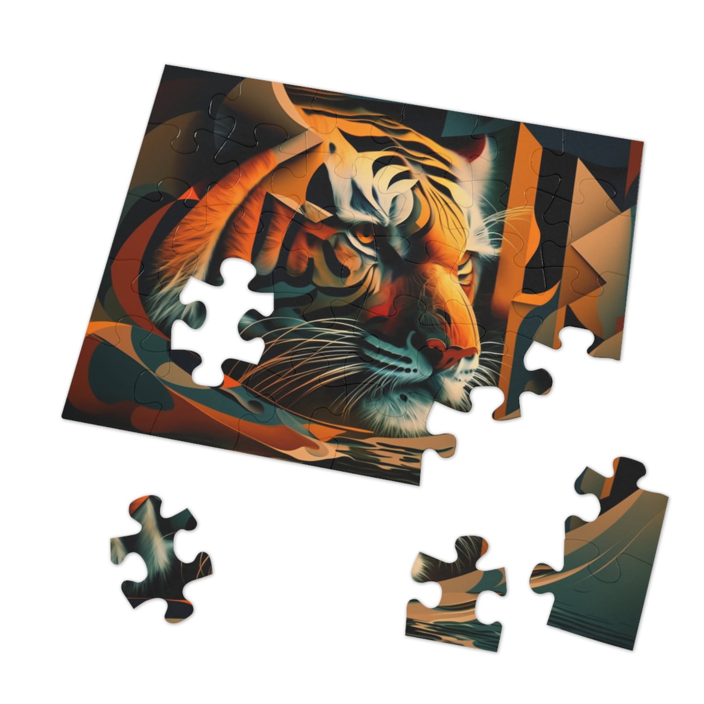 Majestic Tiger Jigsaw Puzzle