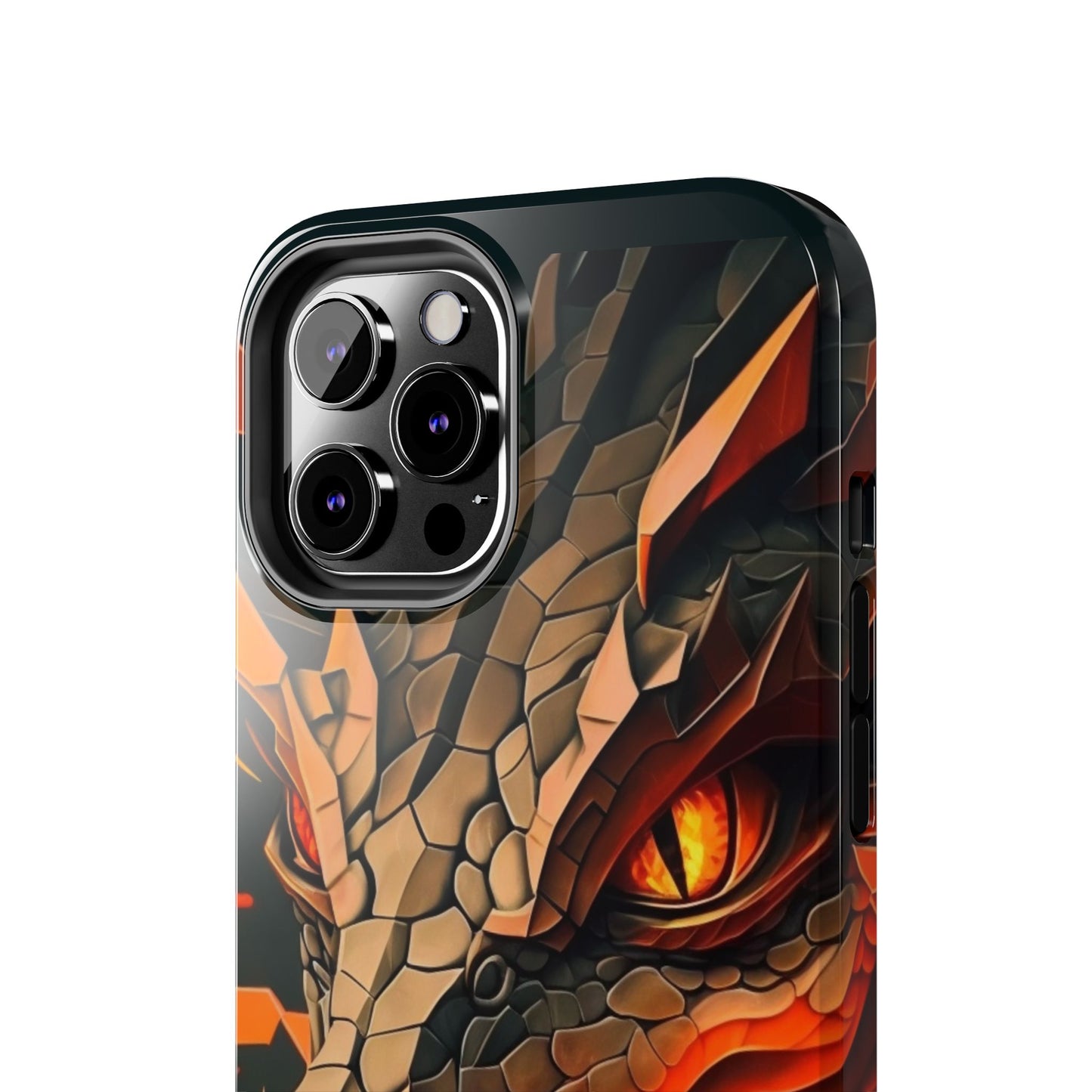 A Tough Phone Case with a Fierce Dragon.