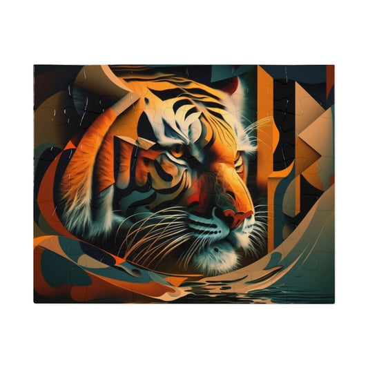 Majestic Tiger Jigsaw Puzzle