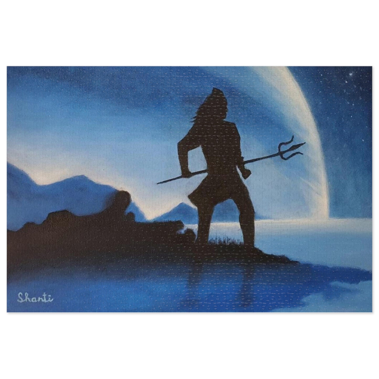 Shiva Jigsaw Puzzle By Shanti