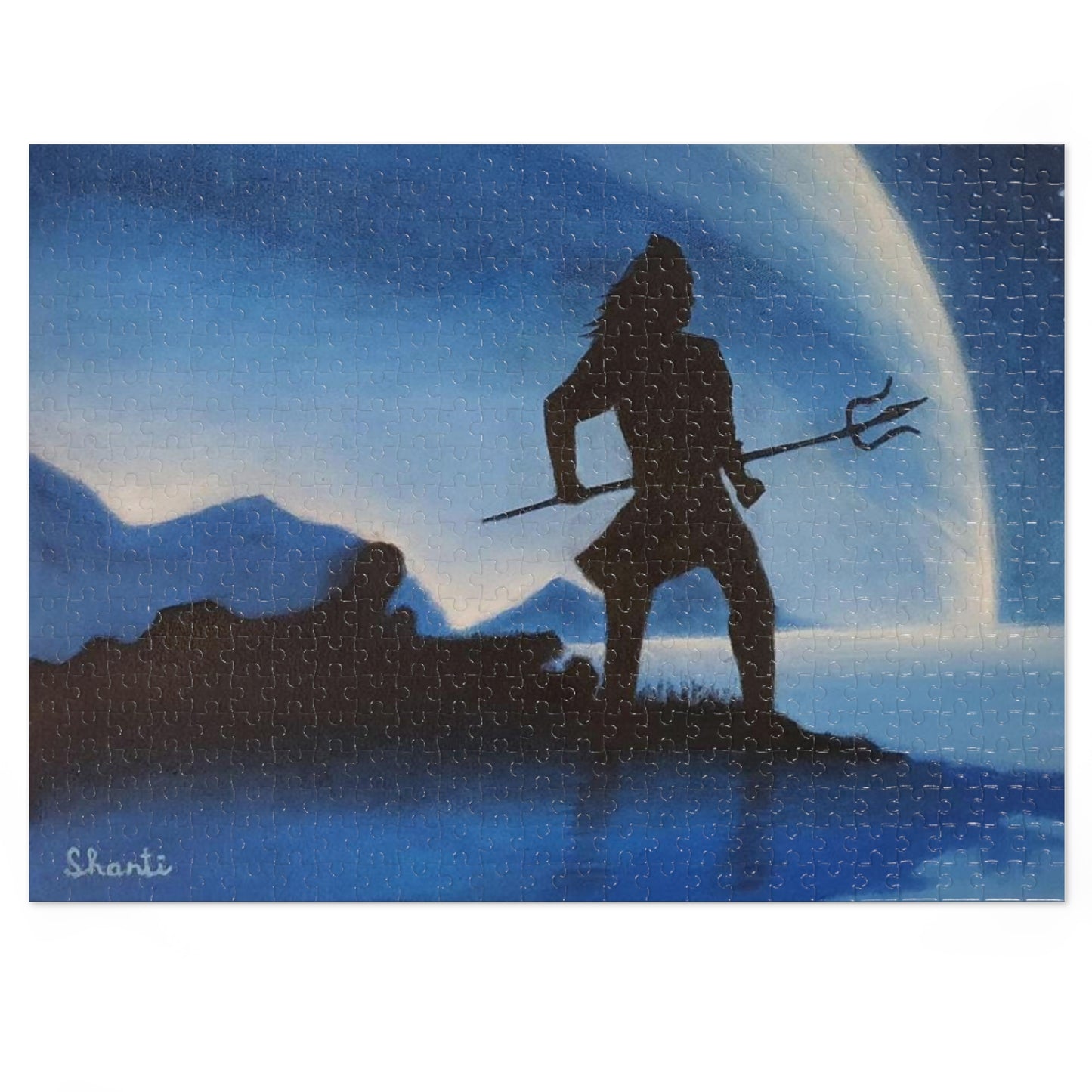 Shiva Jigsaw Puzzle By Shanti